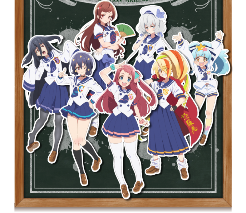 ゾンビランドサガ × マチアソビカフェ4店舗 12.4からコラボ第2弾開催!!