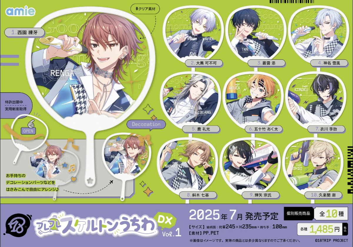 18TRIP (エイトリ) ジュエリープレートコレクション 新作グッズ 8月発売!