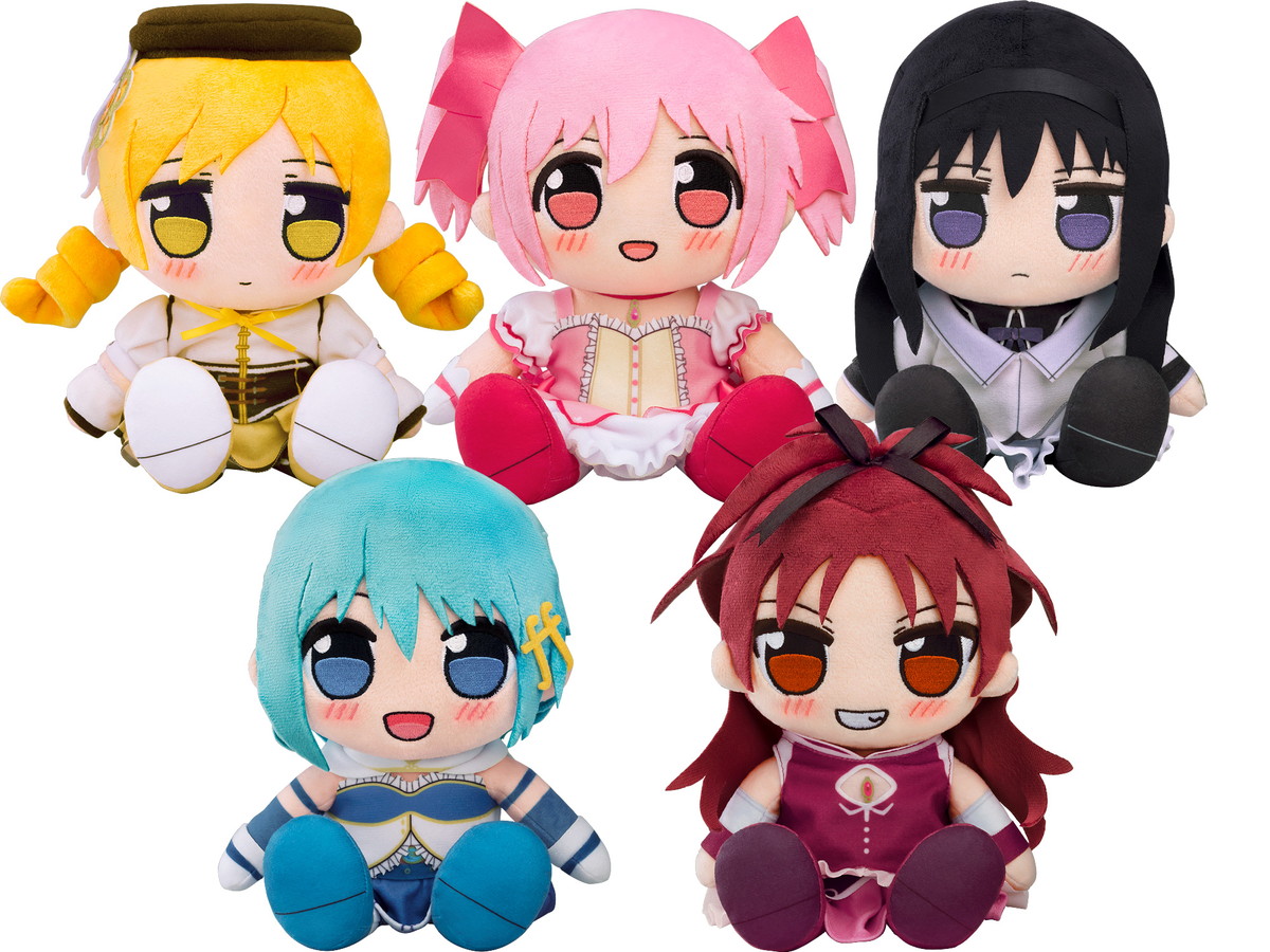 映画 まどマギ「くりぱん ぬいぐるみ」発売! まどか・ほむら・マミら登場