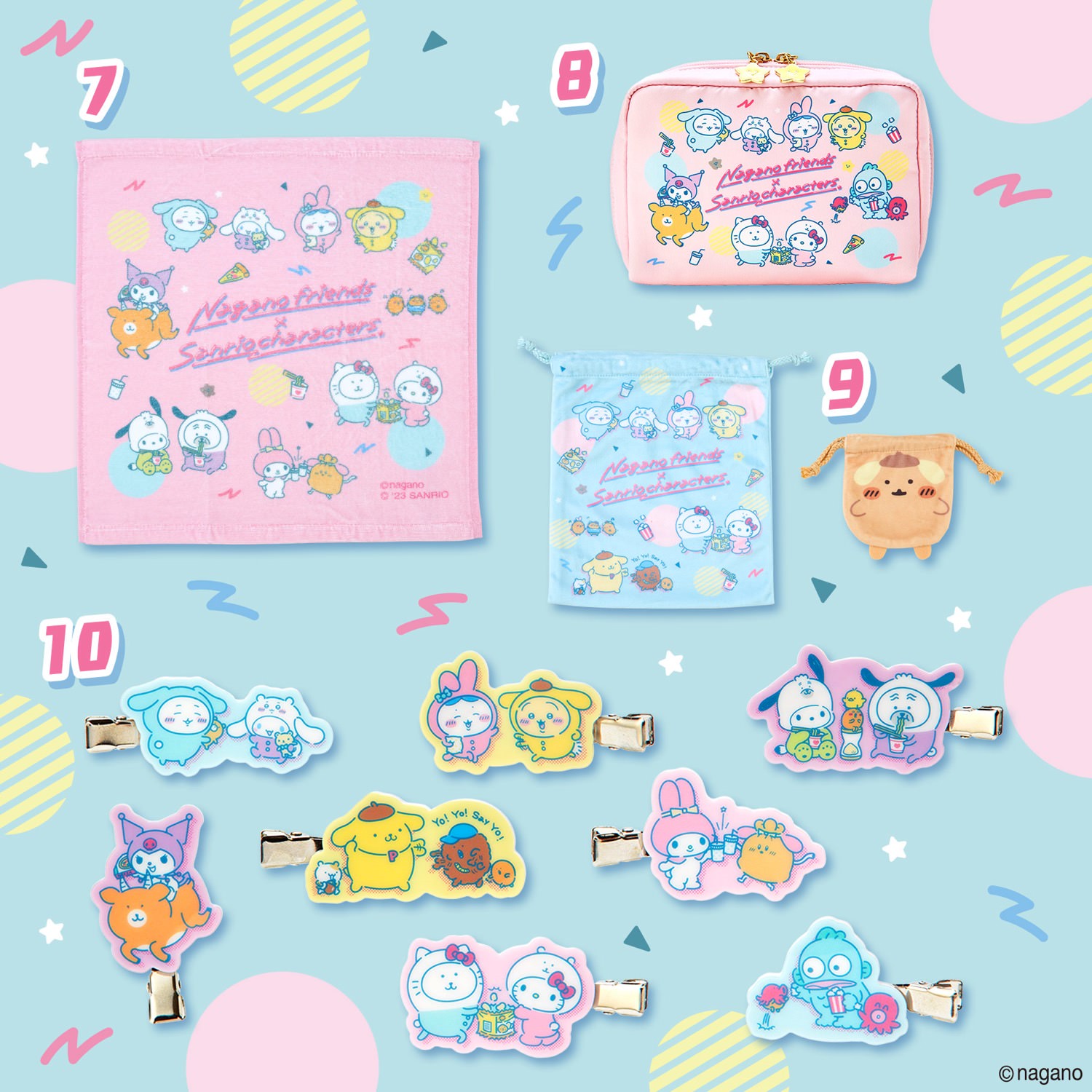 ナガノフレンズ × サンリオ グッズ in サンリオショップ 11月16日より登場!