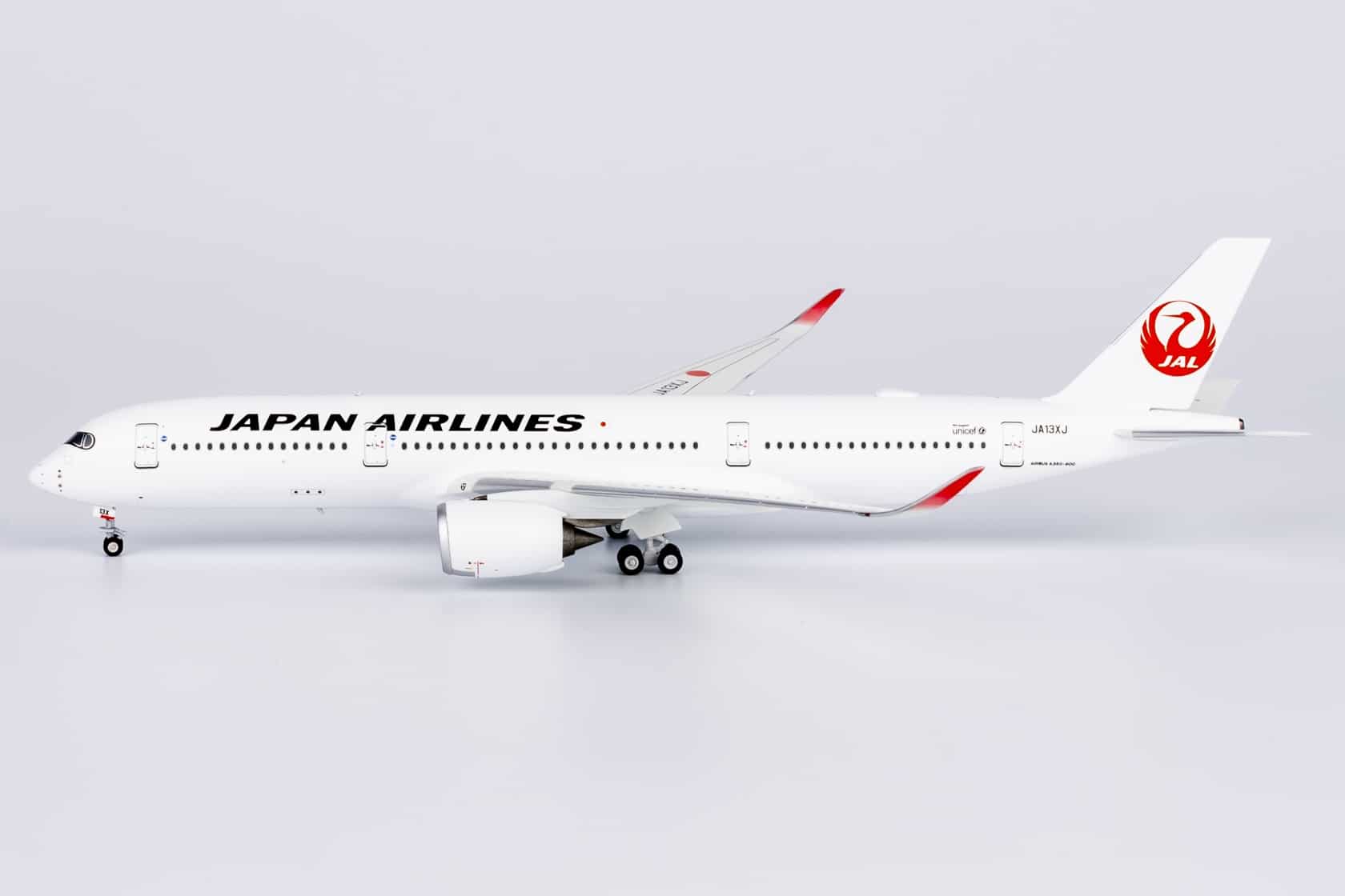 NG Models 1:400 JAL Japan Airlines Airbus A350-900 XWB JA13XJ