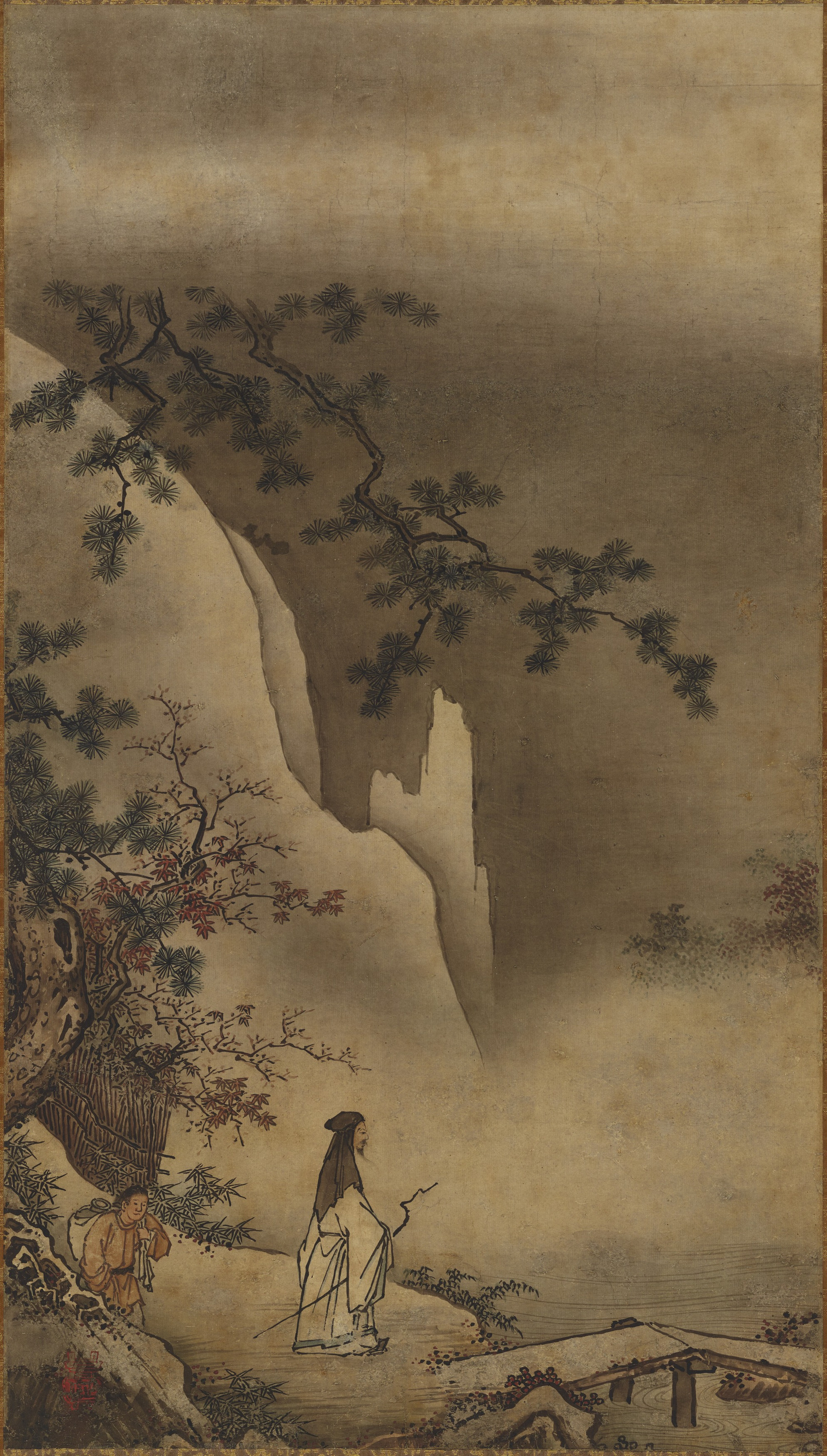 九州国立博物館 | 収蔵品データベース | 重要文化財 山水図