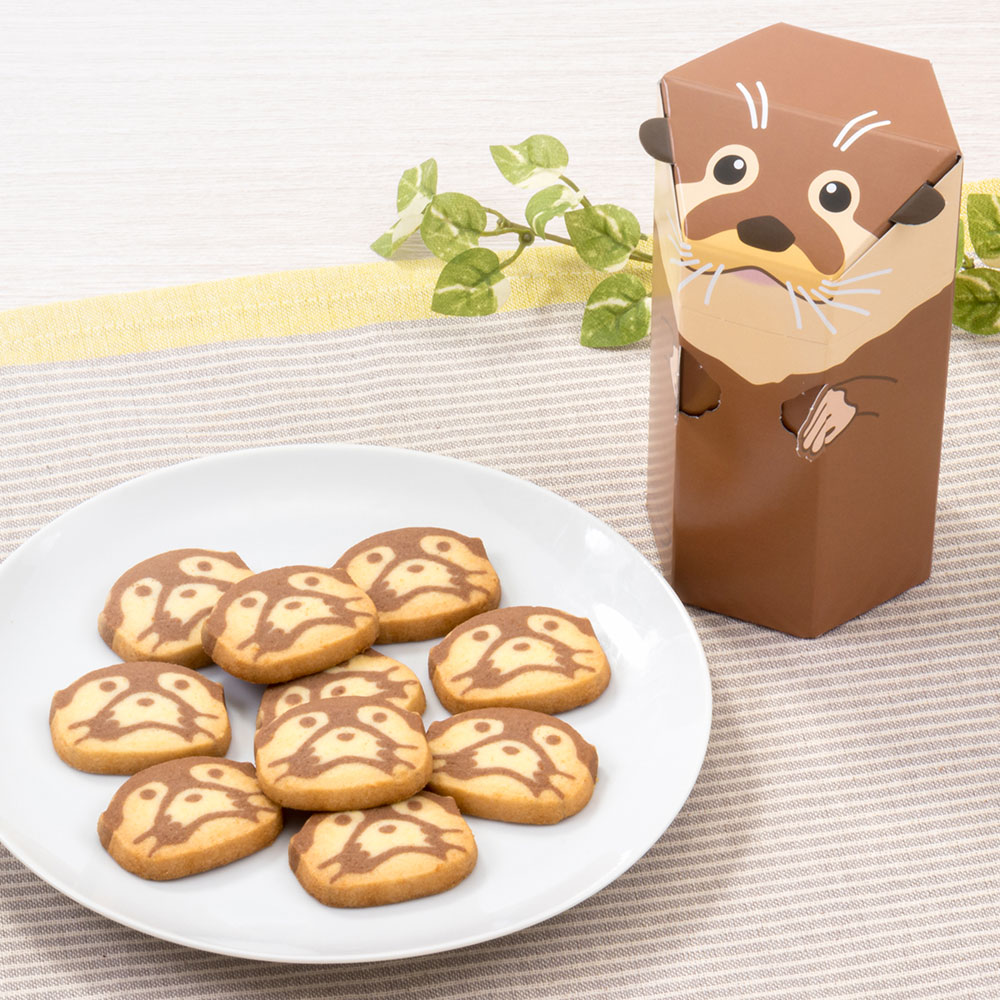 アイスボックスクッキー コツメカワウソ│動物 カロラータ オンライン
