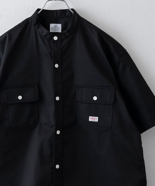 SMITHS（スミス）別注バンドカラーワークシャツ