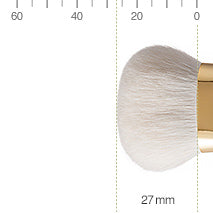 ウエダ美粧堂化粧筆】ファンデーションブラシ （丸平）B-FD-01