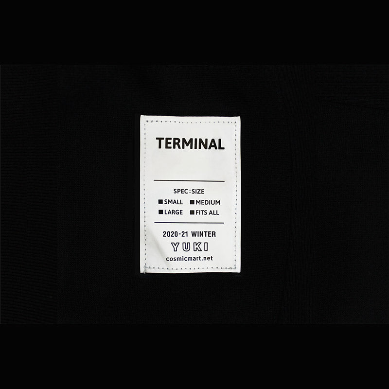 TERMINAL（フーディー／黒） – YUKI オフィシャルオンラインストア