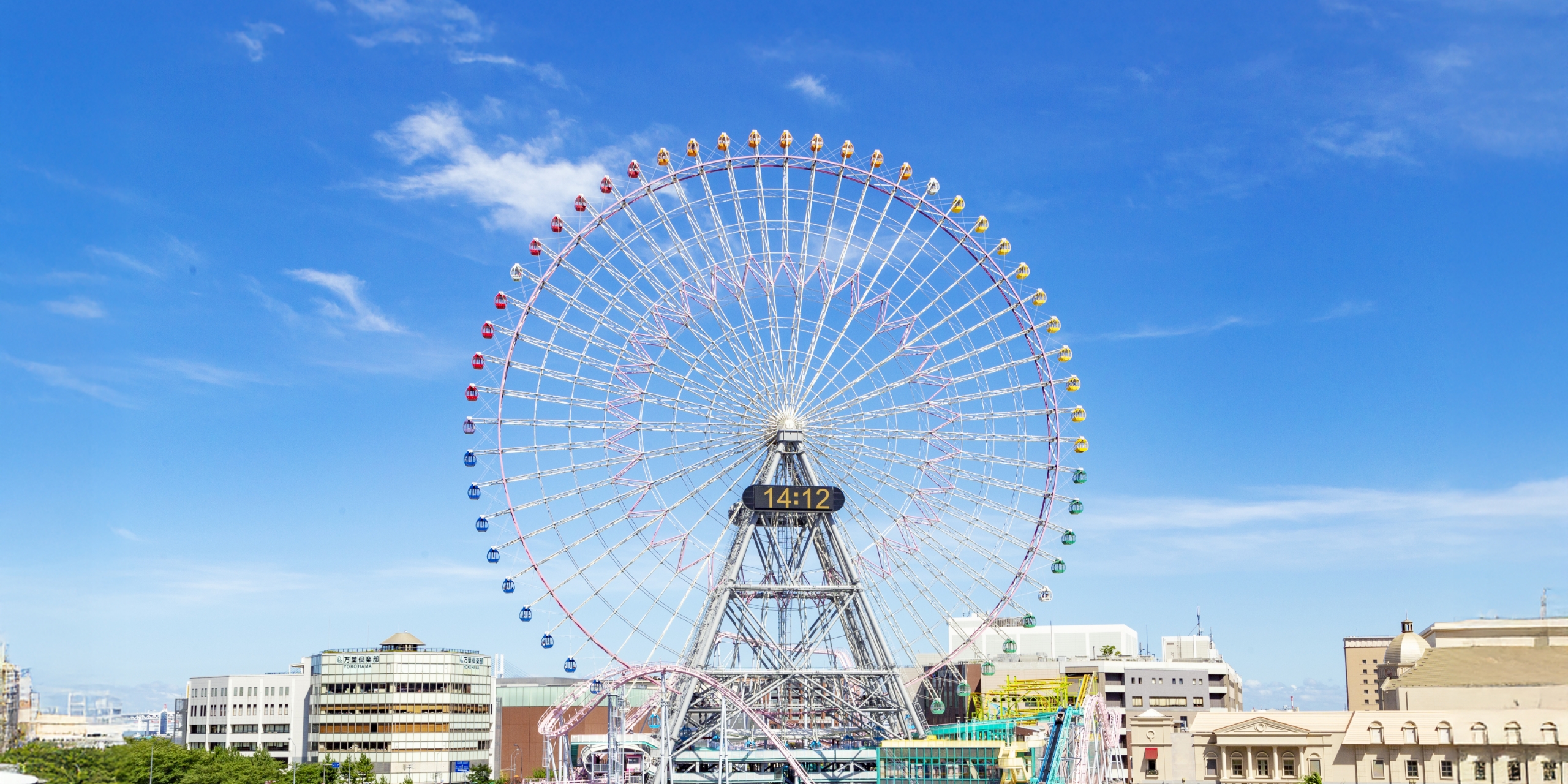 FERRIS WHEEL COSMO CLOCK21 | よこはまコスモワールド