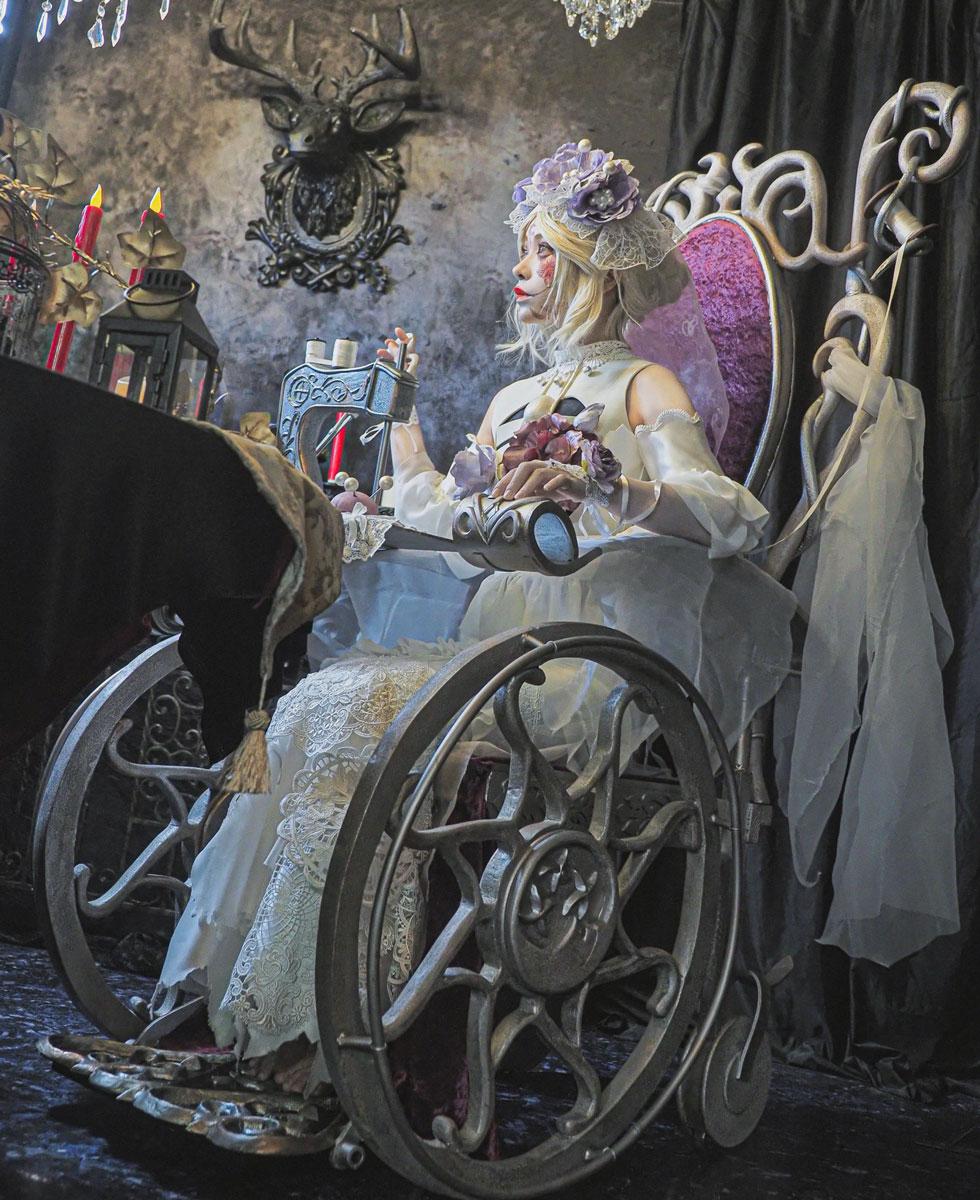 コスプレイヤーJ.さん『IdentityV 第五人格』ガラテアの車椅子製作レポ