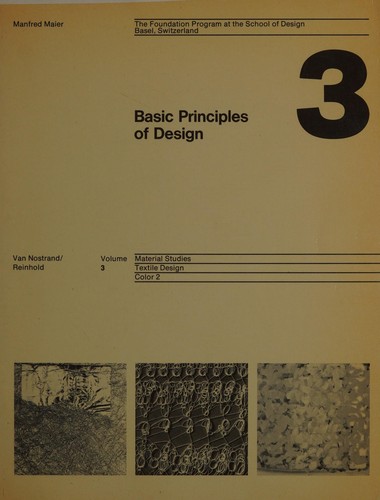Basic principles of design by Manfred Maier | Open Library