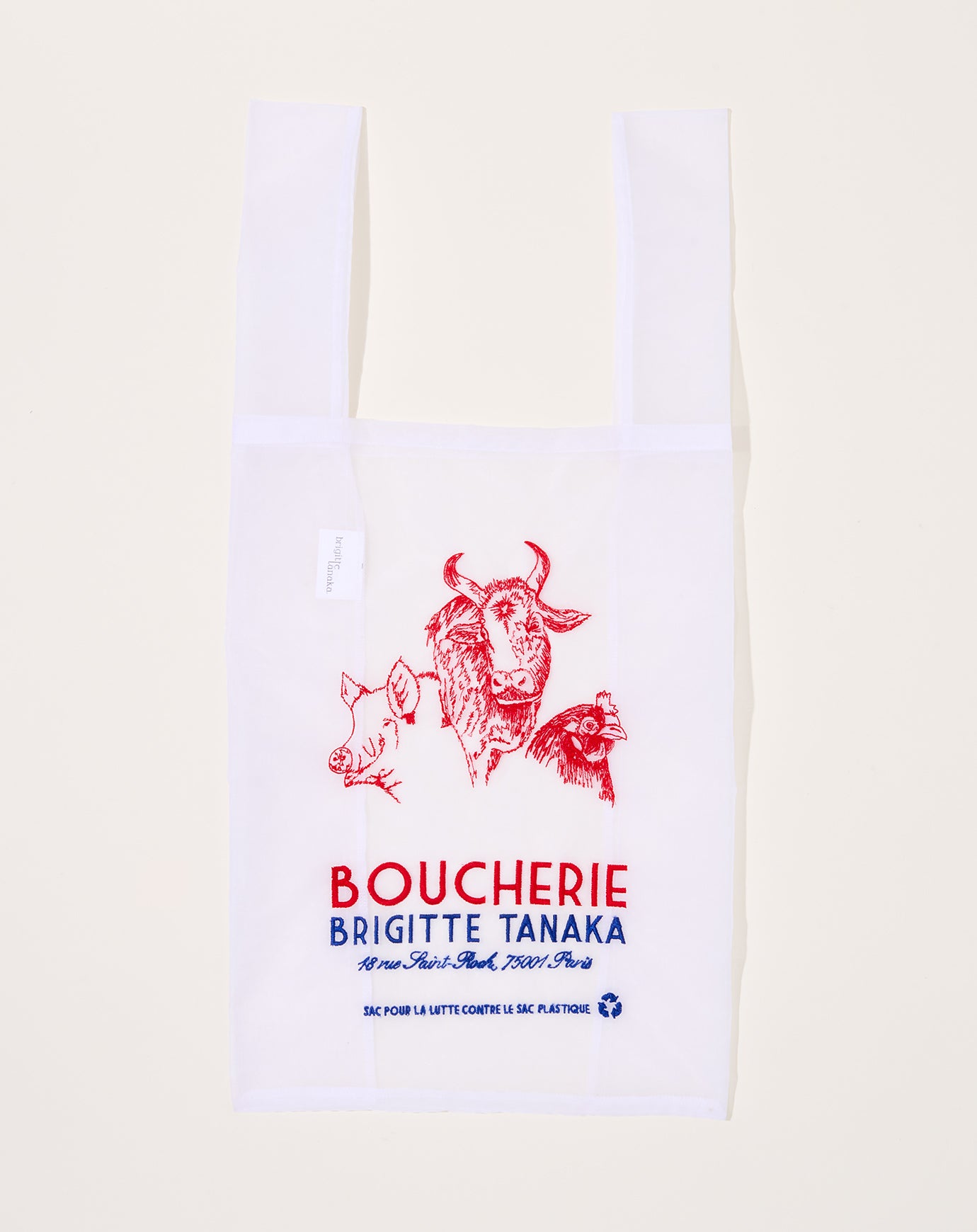 Organza Boucherie Tote Bag | Brigitte Tanaka | Covet + Lou | Covet
