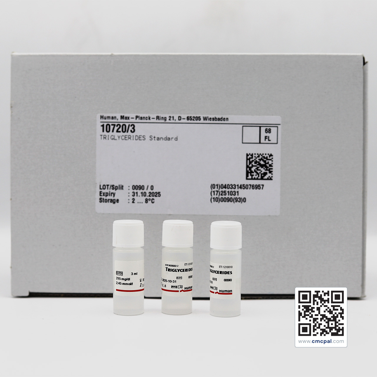 TRIGLYCERIDES Standard / REF: 10720/3 – CMC