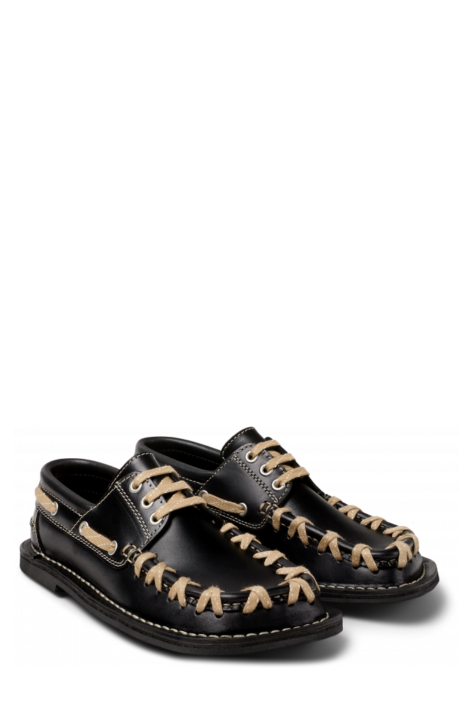 Eki Black Formal Shoes for Unisex - Fall/Winter collection
