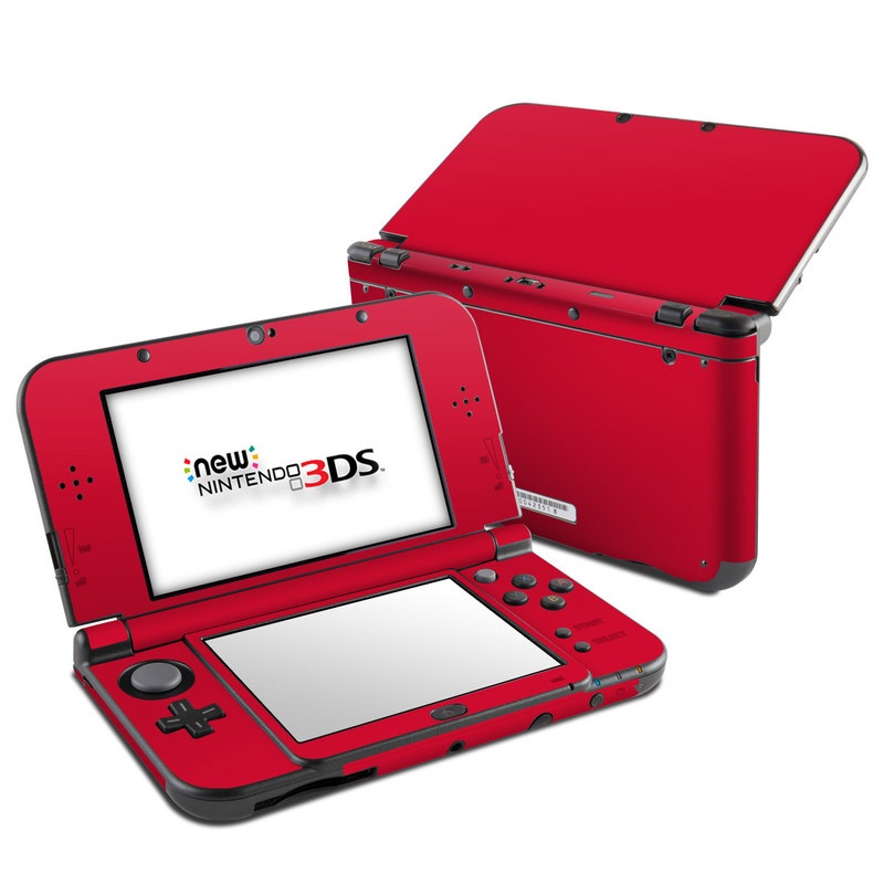 Solid State Red Nintendo 3DS LL Skin | iStyles