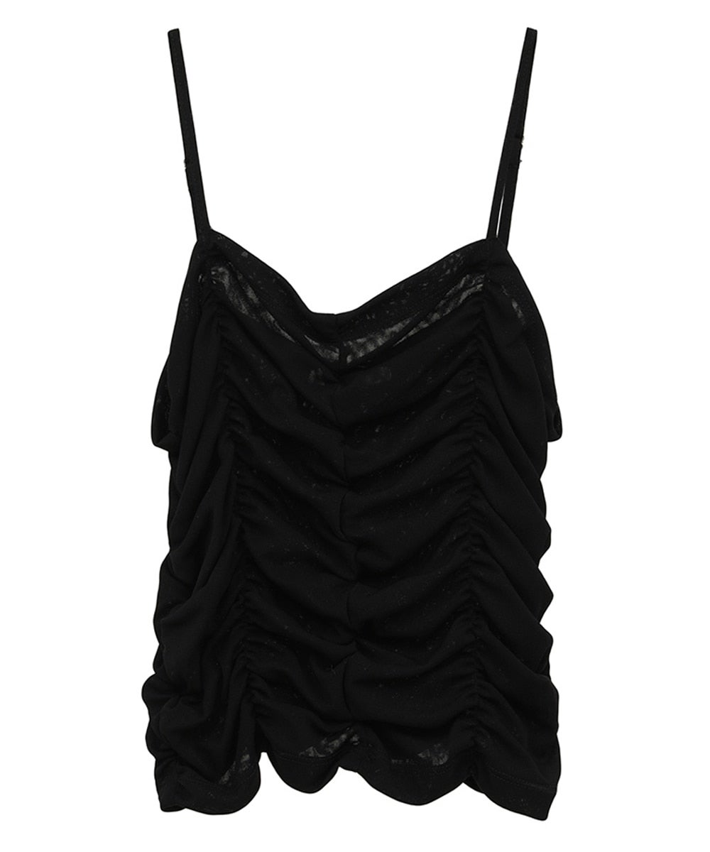 SHIRRING CAMI TOPS｜TOPS(トップス)｜CLANE OFFICIAL ONLINE STORE