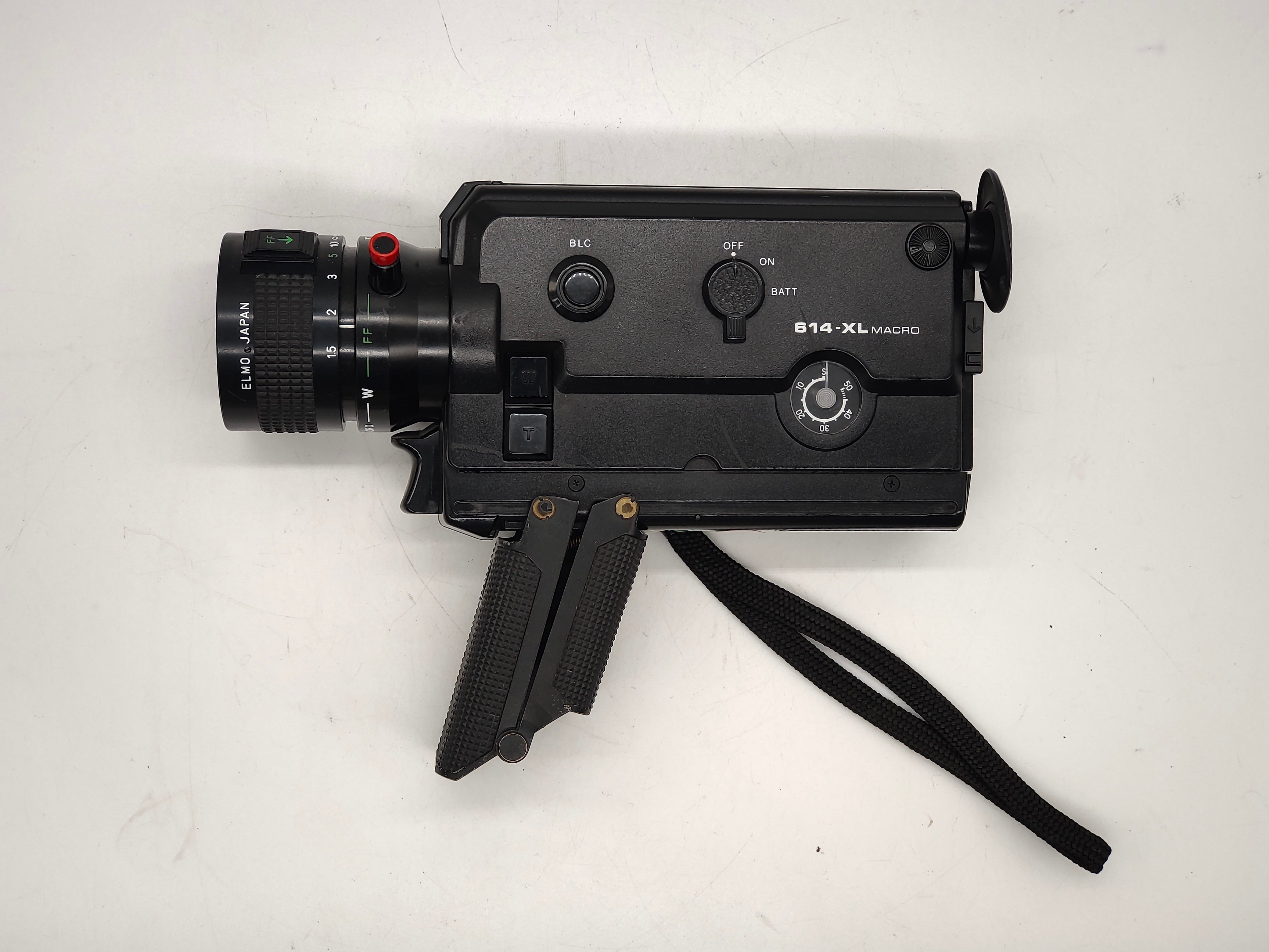 FILM TESTED Elmo 614-XL Super-8 movie camera. | Classic Cameras AU