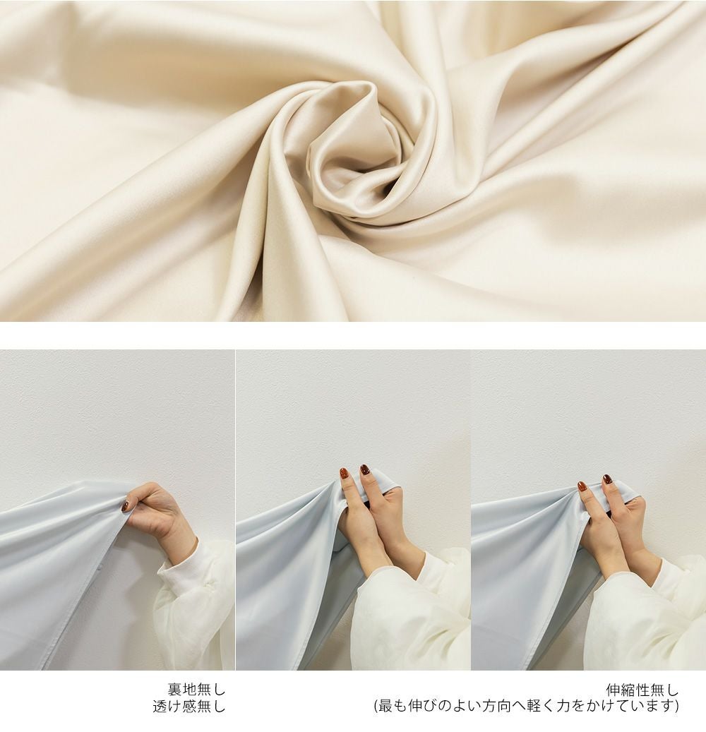 CLETTEオリジナル☆ダブルストラップサテンキャミソール | 大きい