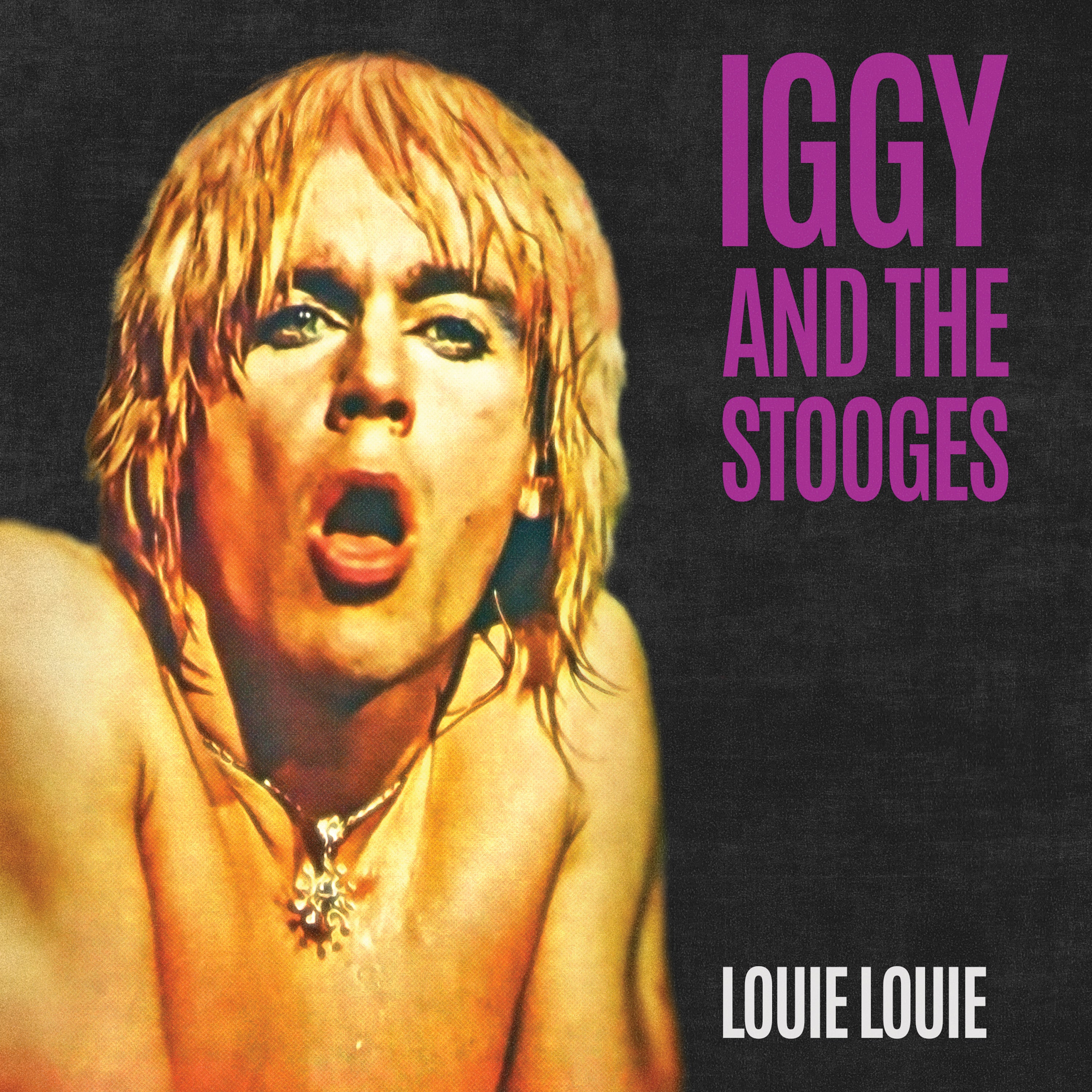 Iggy & The Stooges - Louie Louie (Purple-Black Splatter 7