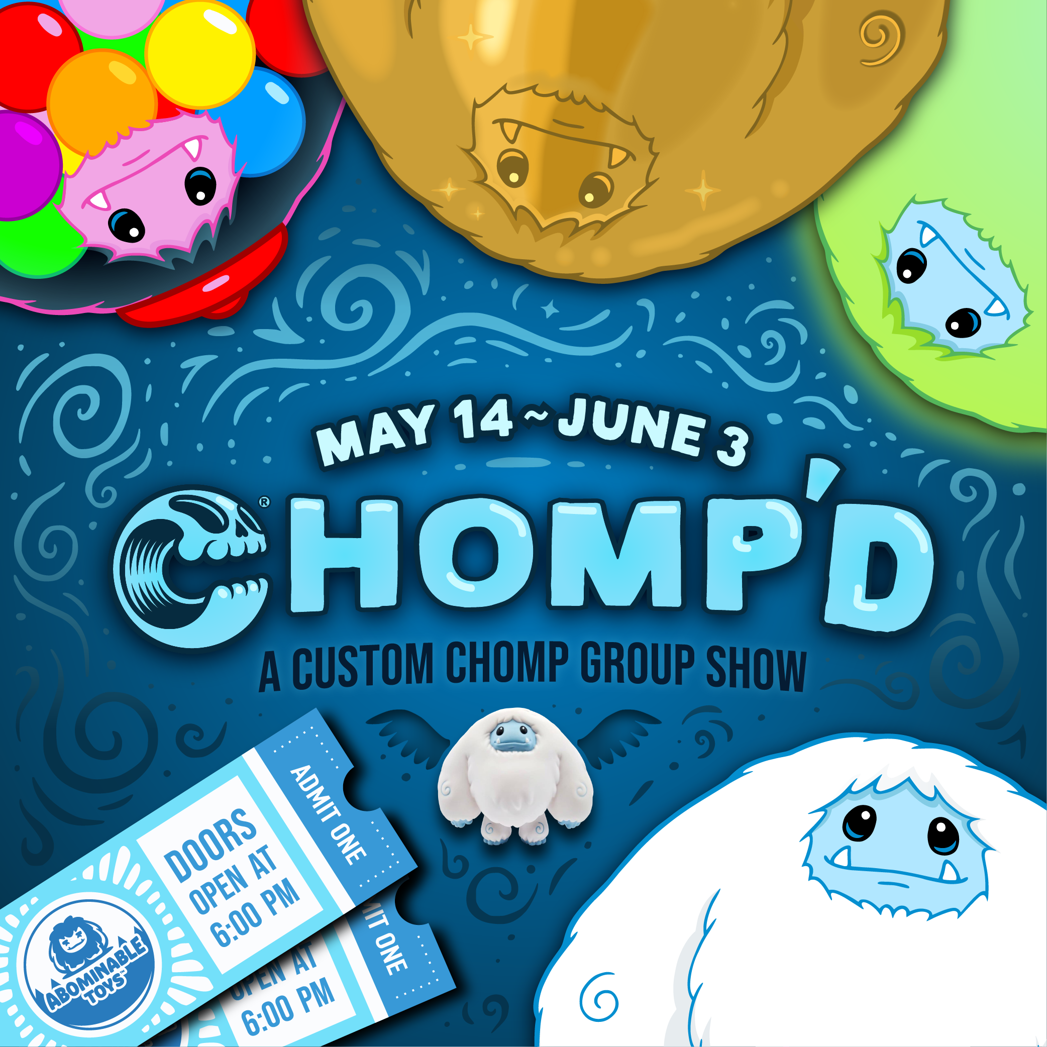 Chomp'd Group Show!