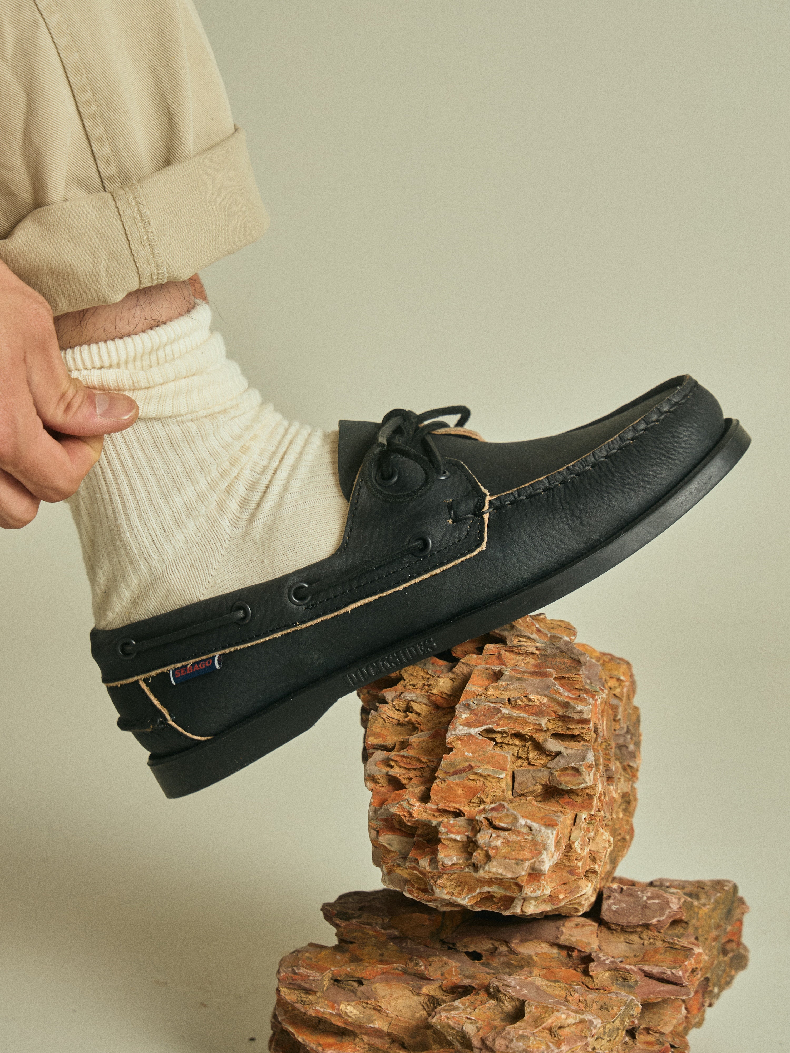 SEBAGO×2nd】DOCKSIDES PORTLAND BLACK – CLUB 2nd