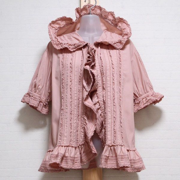 ピンクフード付きオーバーブラウス - ピンクハウス通販｜リサイクル