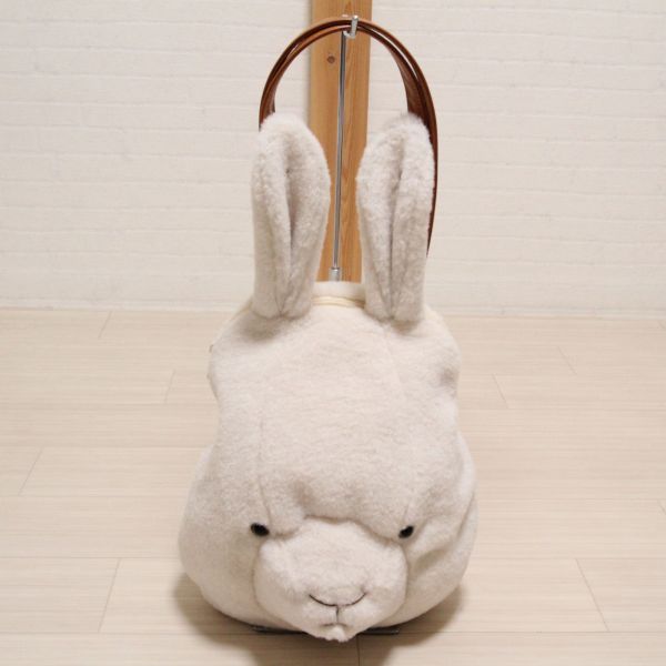 白クッキーラビッツ顔ぐるみバッグ - ピンクハウス通販｜リサイクル