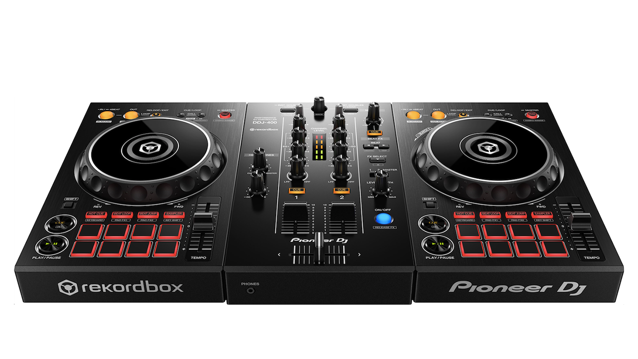 DJ入門に最適！ チュートリアル機能付きDJコントローラー「DDJ-400」が