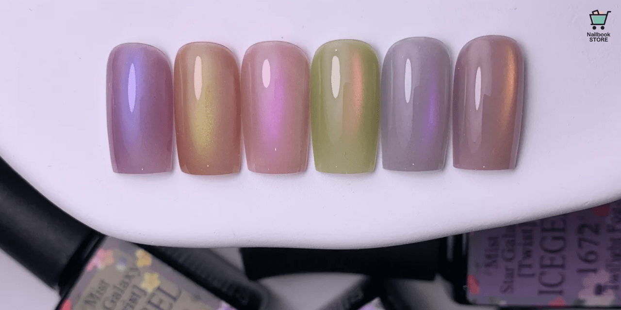 光と影のニュアンスが揺れる限定カラー♡ICEGEL ABLACK『ミストスター