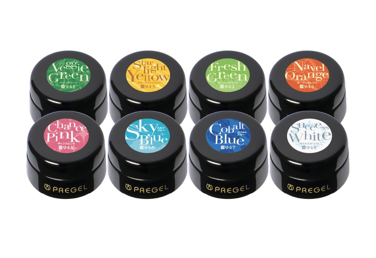 プリジェル カラーEX カラーパレットシリーズ 3g×8色セット | PREGEL