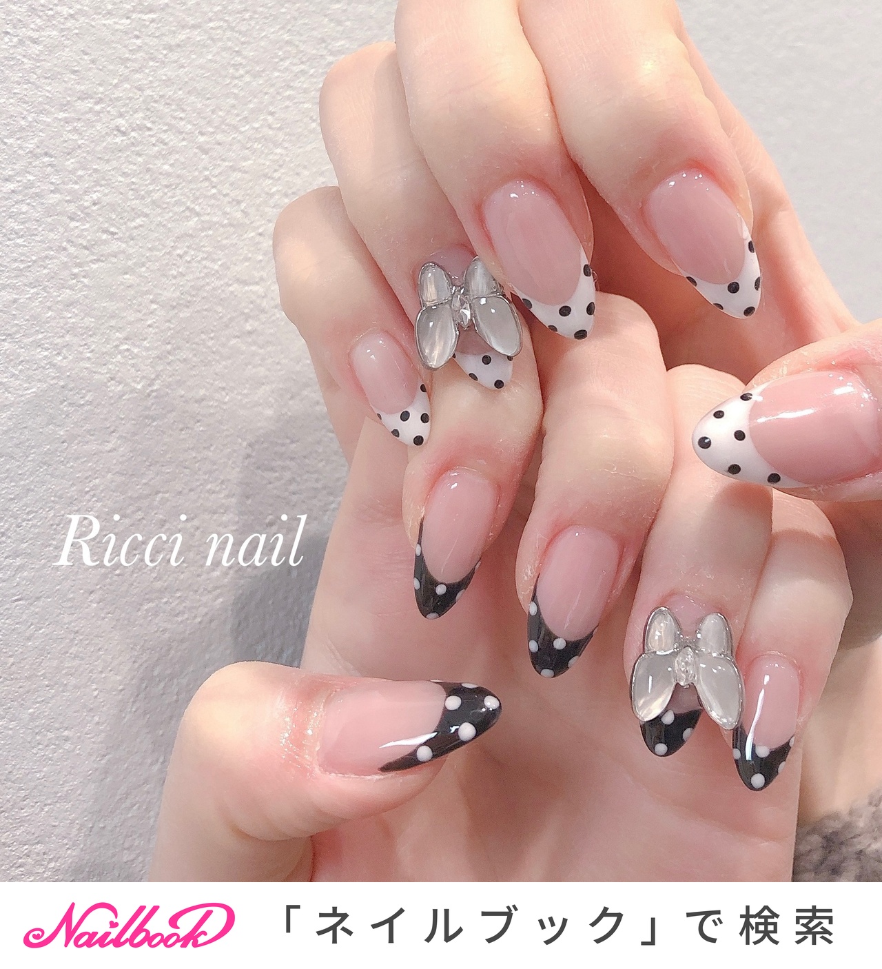 人気順｜フレンチ/ドットのネイルデザイン｜ネイルブック