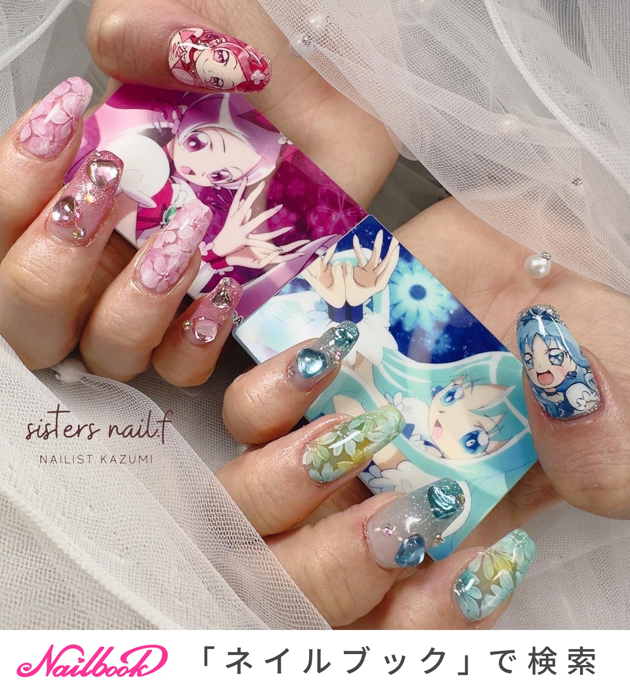 春/ライブ/パーティー/女子会/ハンド - sistersnail【シスターズネイル