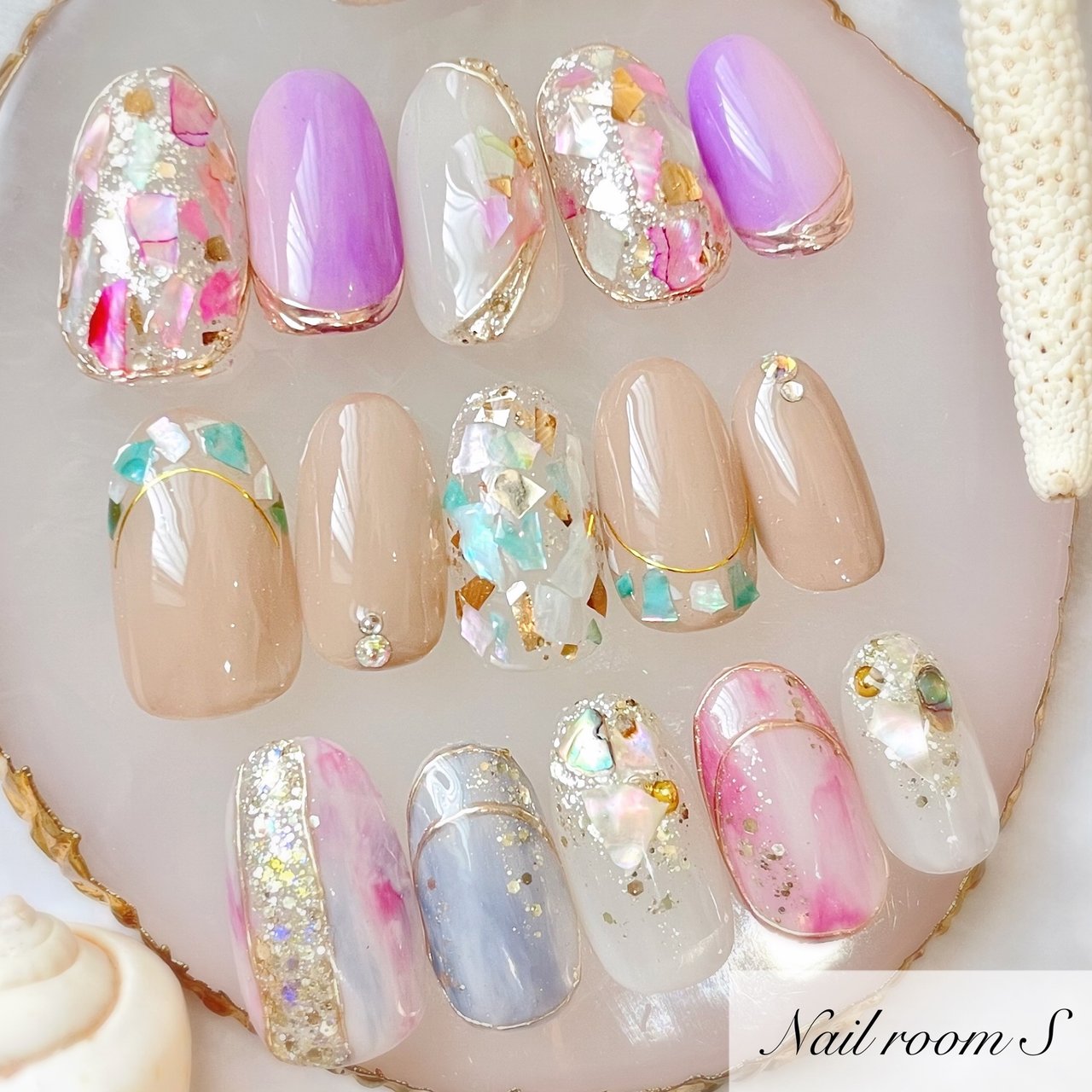 春/夏/海/オフィス/ハンド - Nailroom__S Shiho Hiratouのネイル