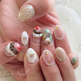 人気順｜#カップケーキのネイルデザイン｜ネイルブック