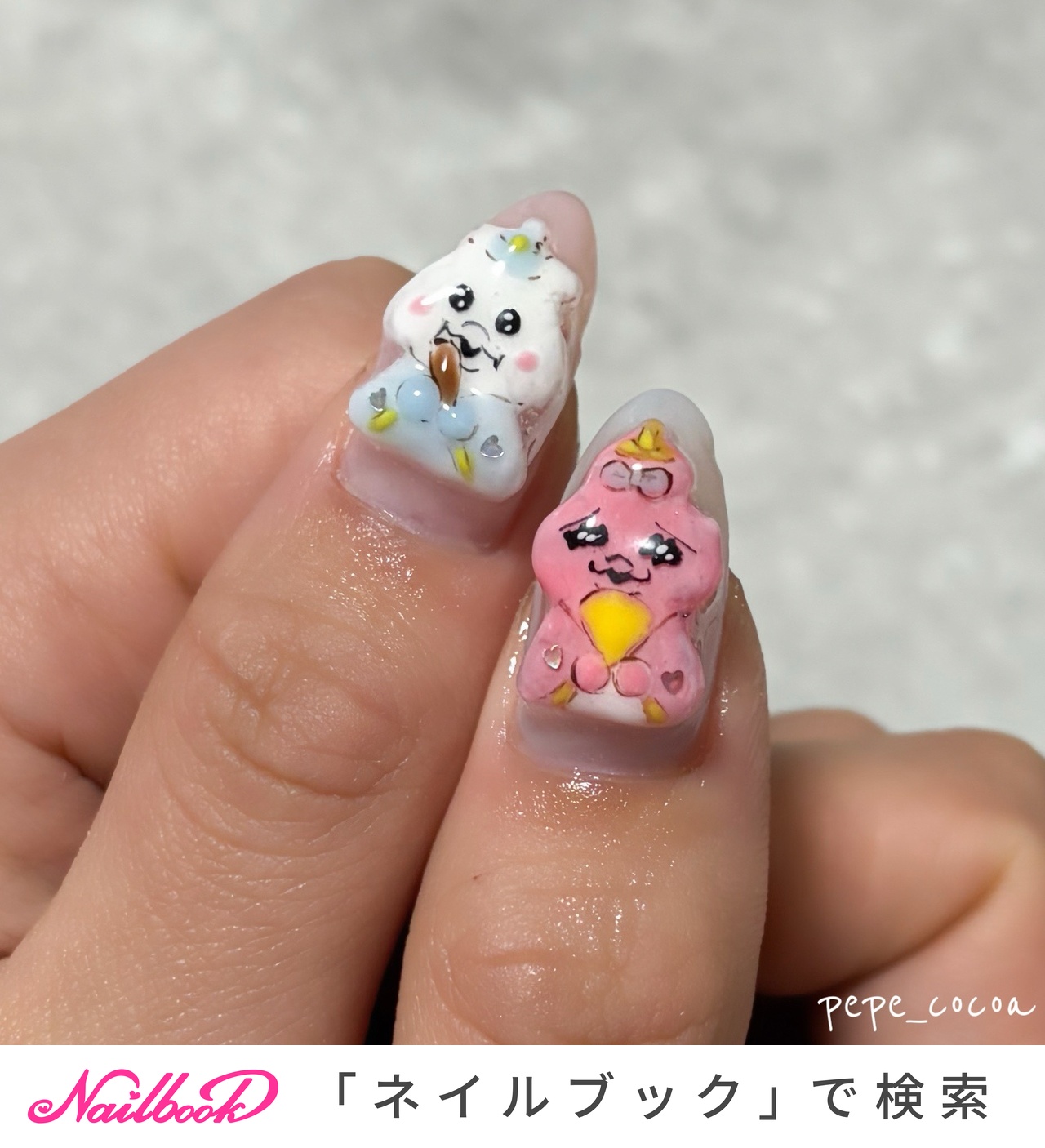 2026年】新着順｜#おぱんちゅうさぎのネイルデザイン｜ネイルブック