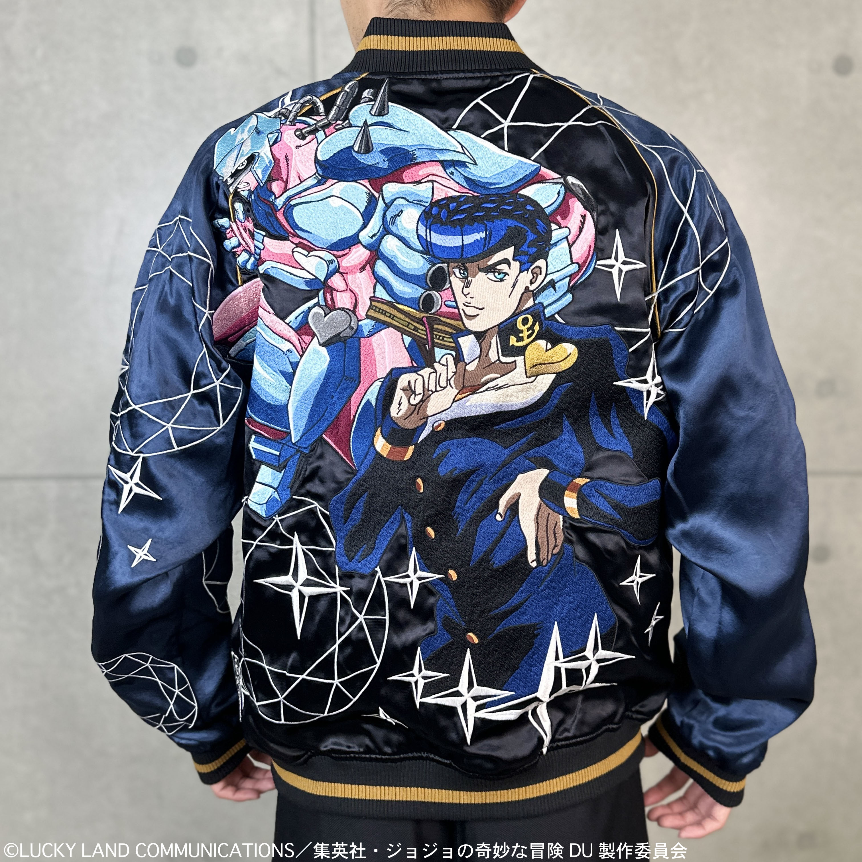 株式会社ク・ラッチ / JOJO×絡繰魂 東方仗助リバーシブルスカジャン 254003