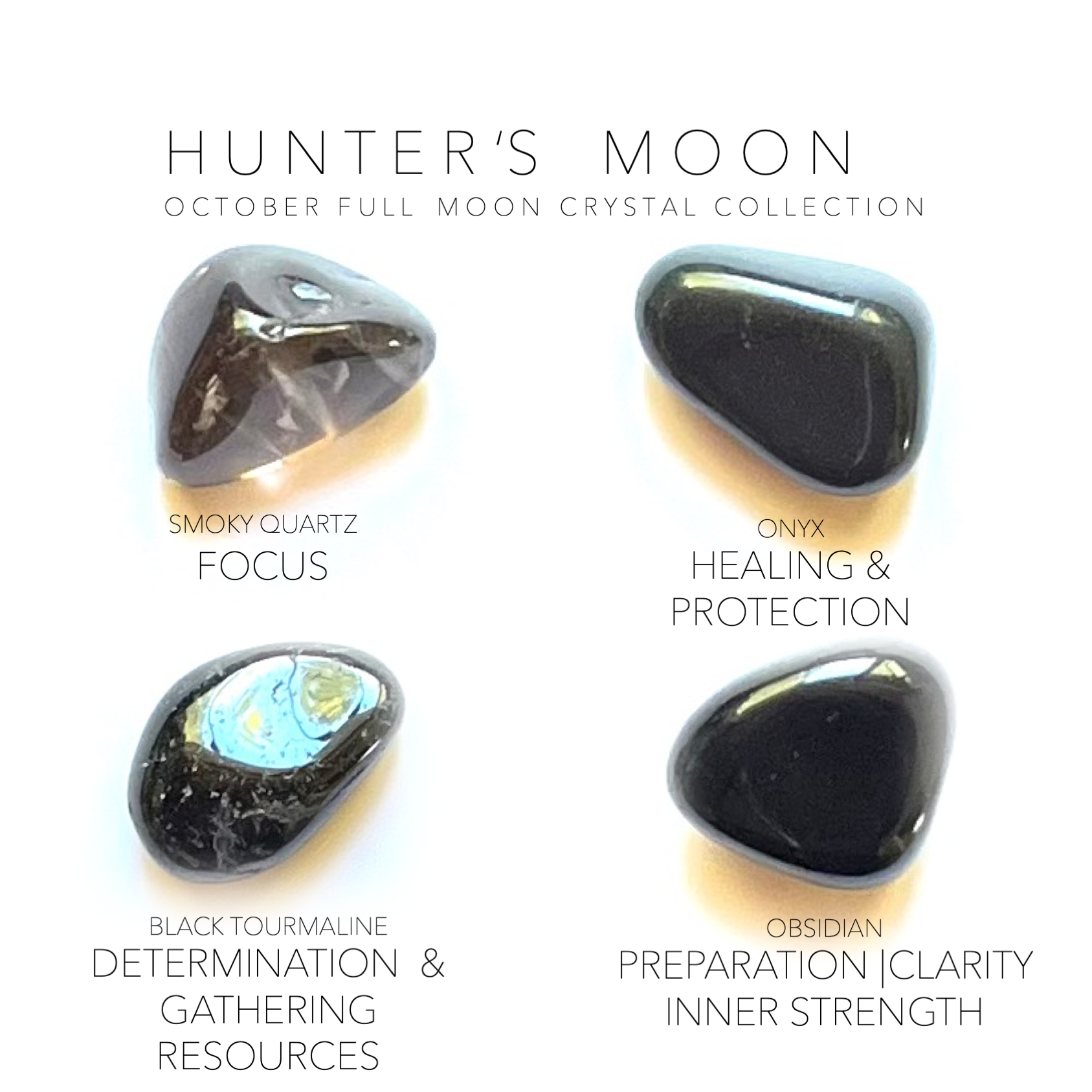 OCTOBER FULL MOON - HUNTER'S MOON Rox Box - crystal set - Crystal