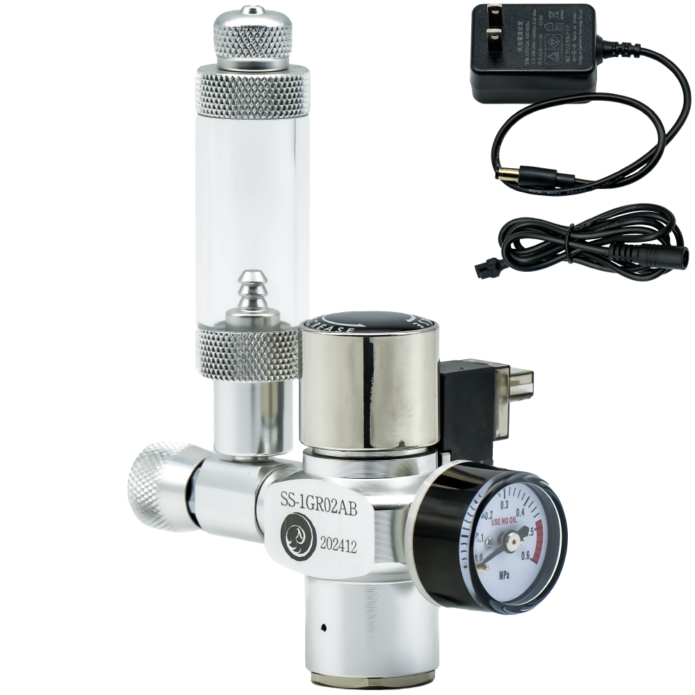 クリスタルアクア CO2フルセットDタイプ 水草育成用CO2添加セット 低