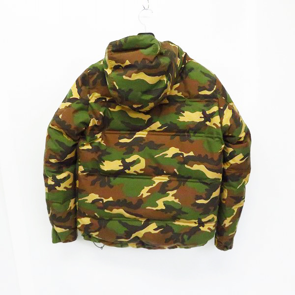 STUSSY/ステューシー 13AW WINDSTOPPER 迷彩ダウンジャケット 100930 S