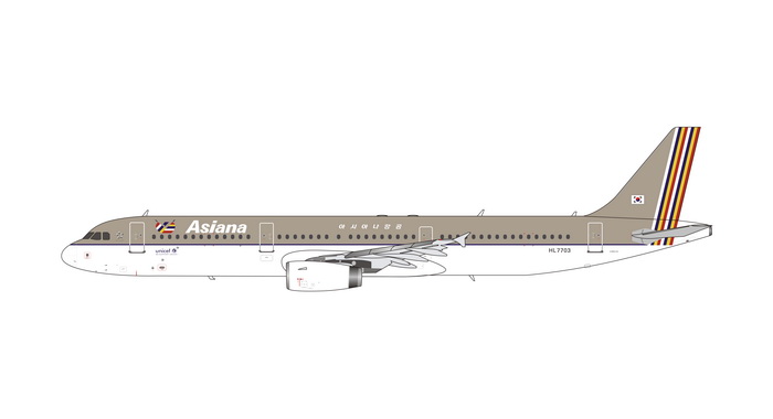 11727 Phoenix Asiana / アシアナ航空 A321 HL7703 1:400 お取り寄せ