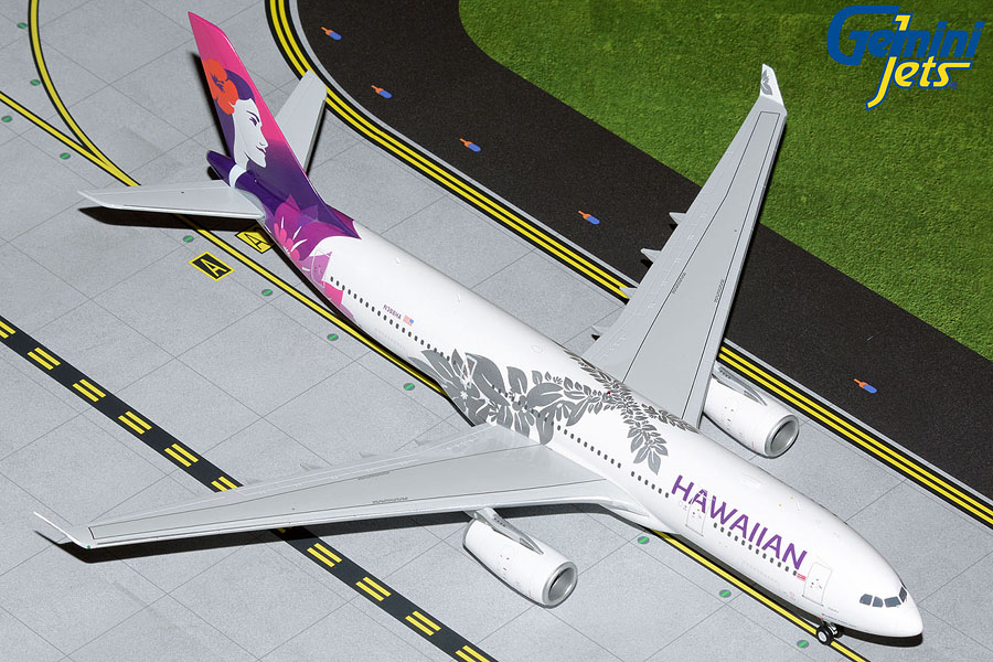 G2HAL1053 GEMINI 200 HAWAIIAN / ハワイアン航空 A330-200 N388HA 1