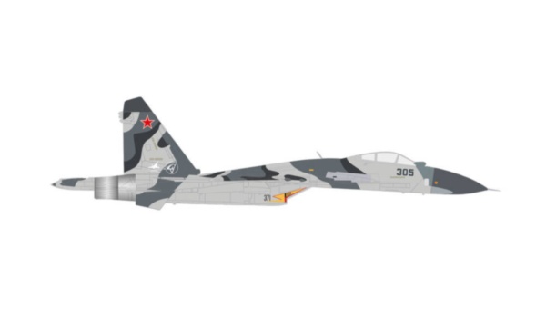 571425 Herpa ロシア空軍 Su-27SM Demonstrator 305 Black 1:200 完売