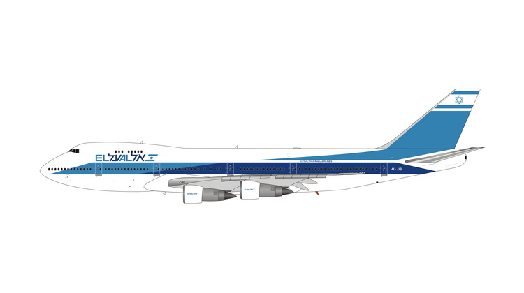 11805 Phoenix ELAL / エル・アル航空/イスラエル B747-200 4X-AXB 1