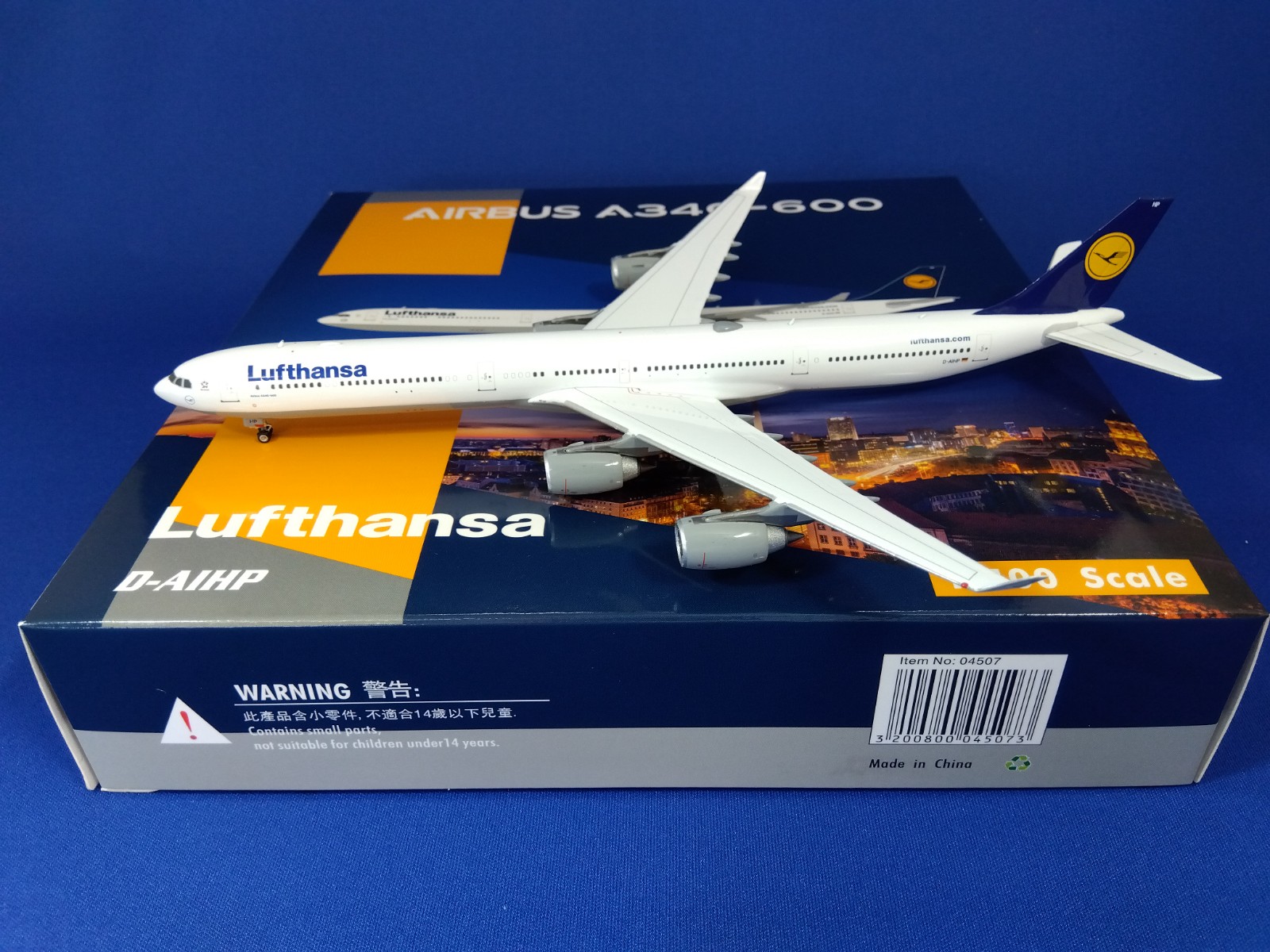 航空機・ヘリコプター Herpa Lufthansa A340-600 1/500 ルフトハンザ