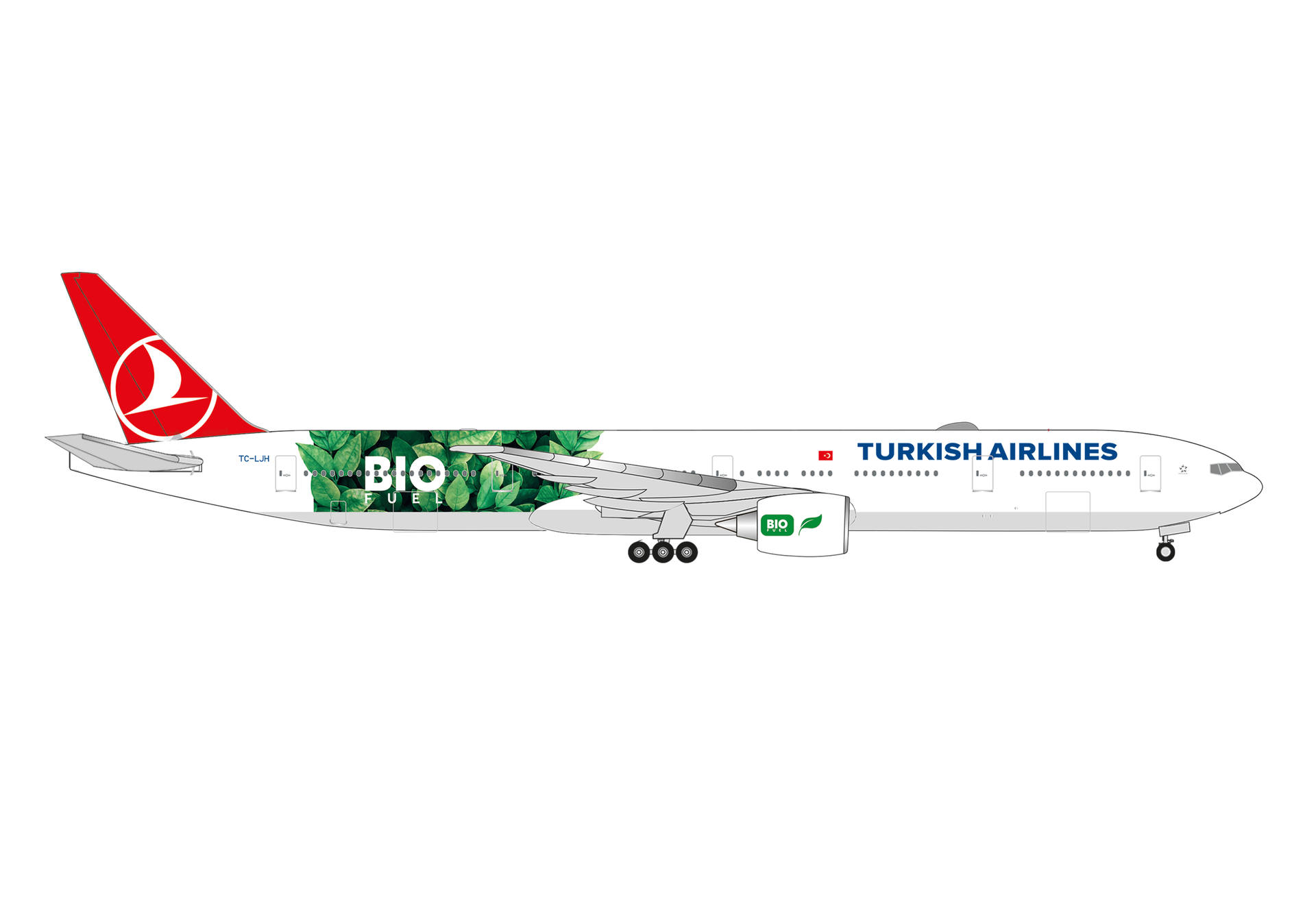 538442 Herpa Turkish Airlines / トルコ航空/ターキッシュ