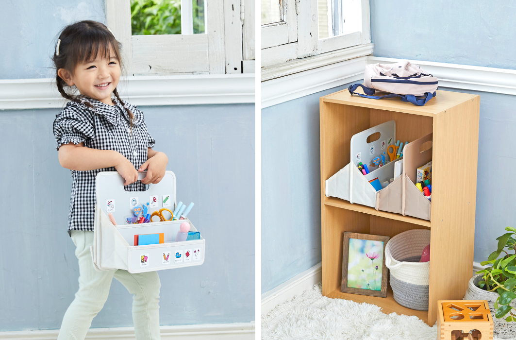 収納用品 おかたづけボックス モカ B5 | サクラクレパス OFFICIAL SHOP