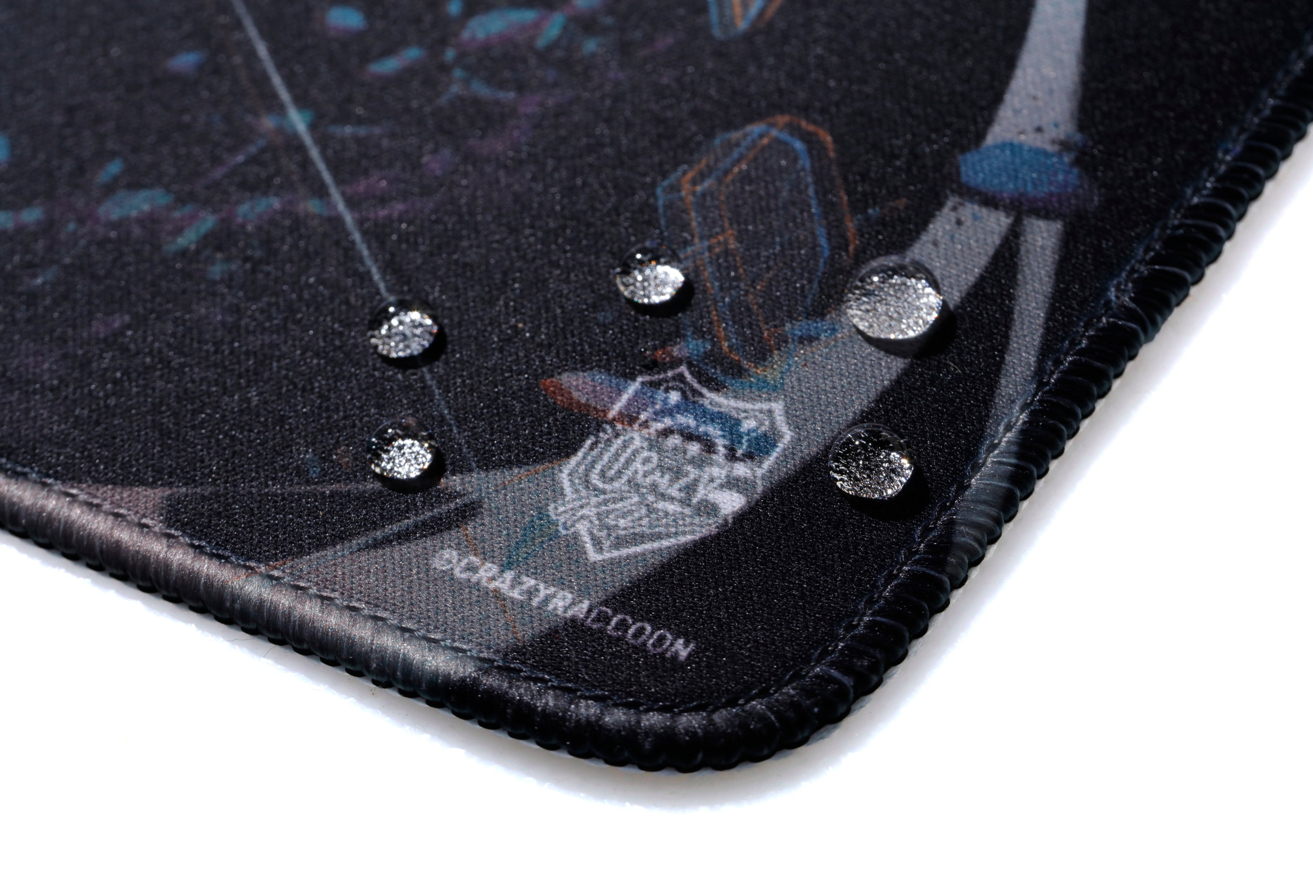 DARUMA IS GOD MOUSEPAD – CRAZY RACCOON