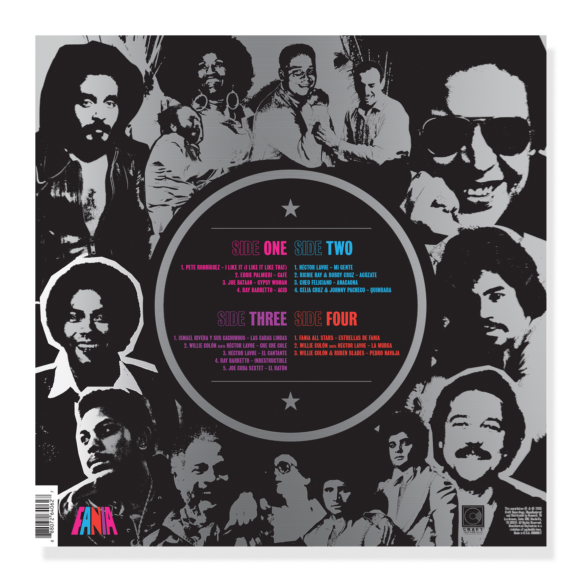 Fania Records: The Latin Sound Of New York (1964-1978) 2LP – Craft