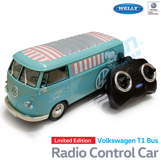 ラジコンカーVolkswagen TYPE2 BUS(T1型) WELLY社製
