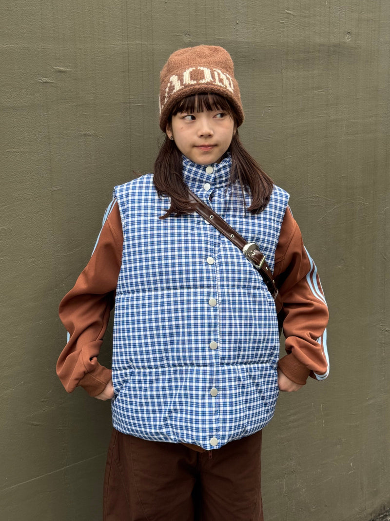 チェックダウンベスト DPB91046 – CRAMMY