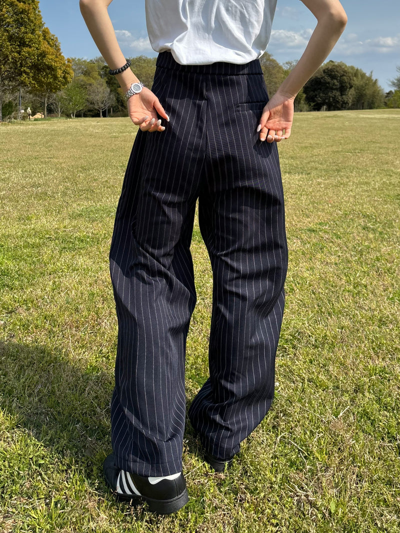 ストライプスラックスパンツ DPB88004 – CRAMMY