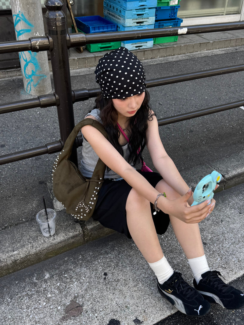 スタッズショルダーバッグ DPB85286 – CRAMMY